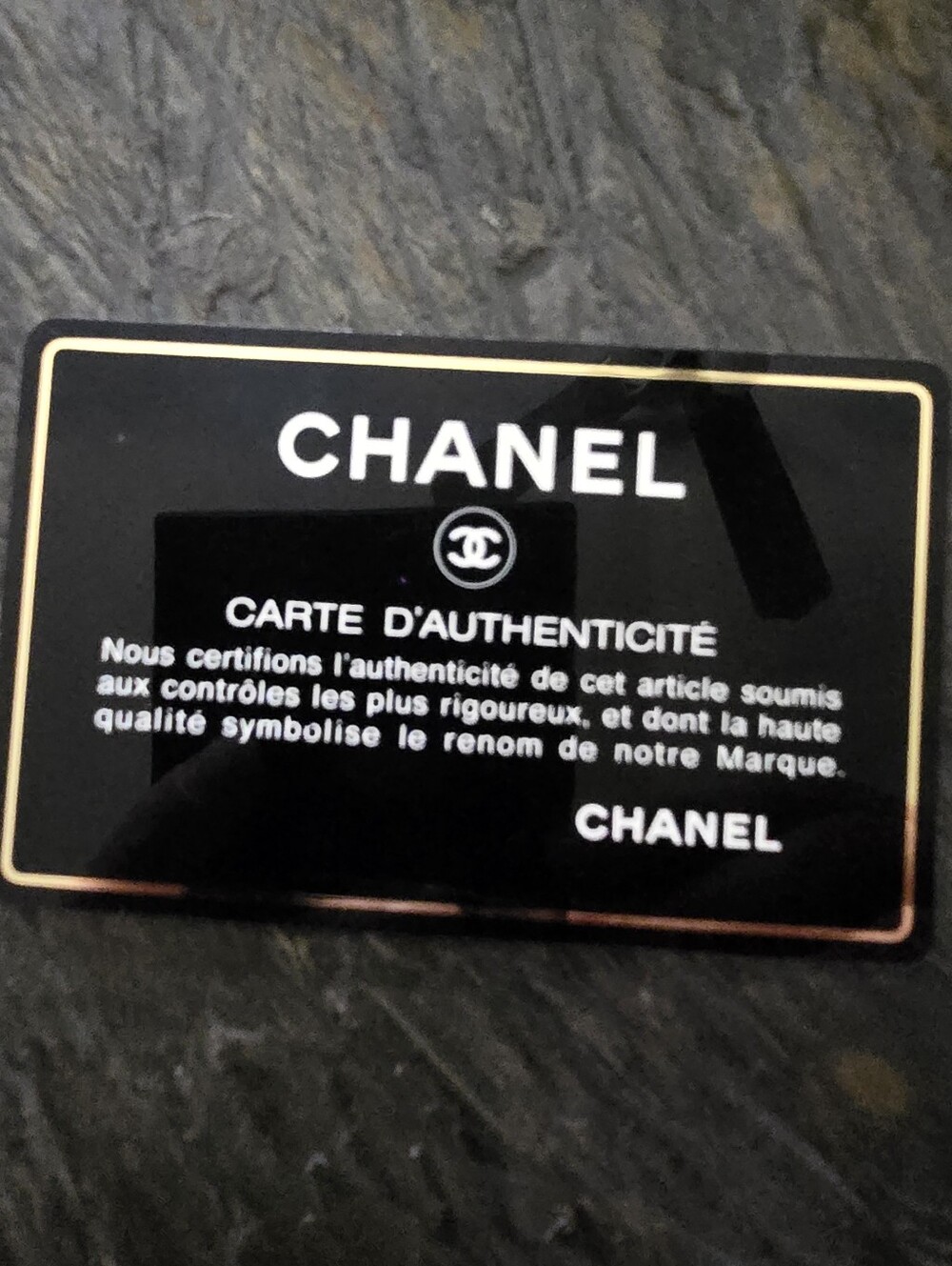 Chanel Purple Textured Leather Wallet - Picture 6 of 16